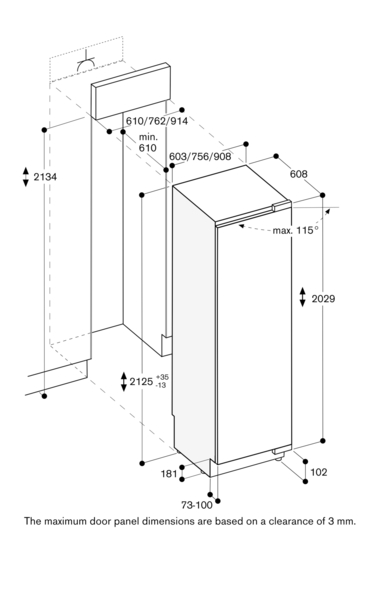 Gaggenau Vario 400 RC462305 Larder Fridge 3