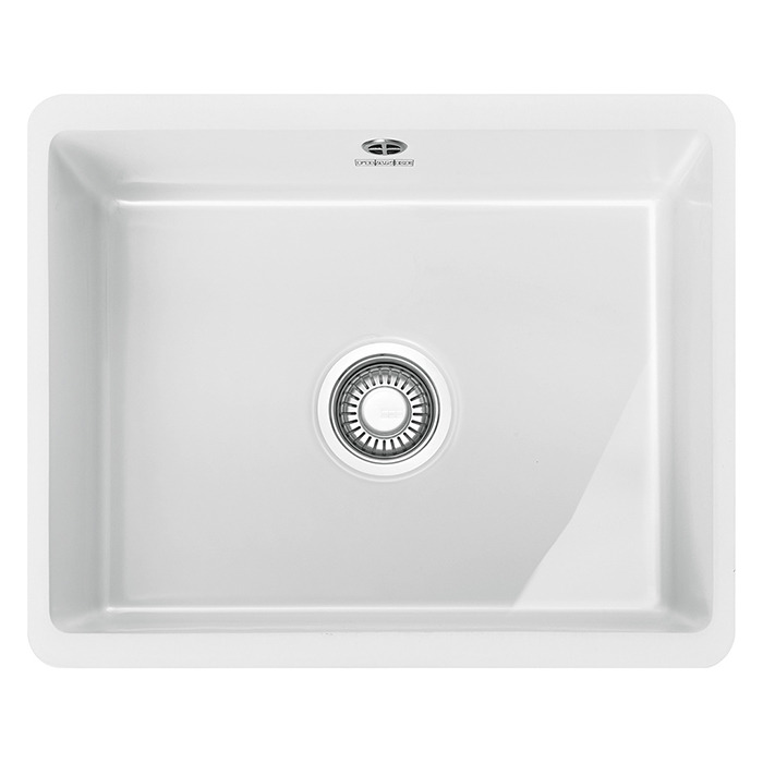 Franke Kubus KBK 110 50 Ceramic Undermount Sink - 126.0438.483 1