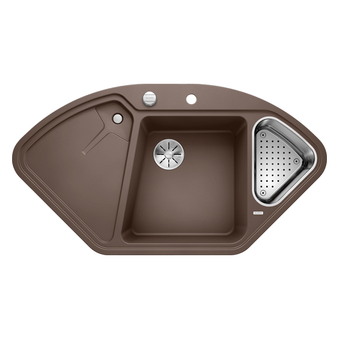 Blanco Delta II Silgranit RH Bowl Inset Sink - 523669 1