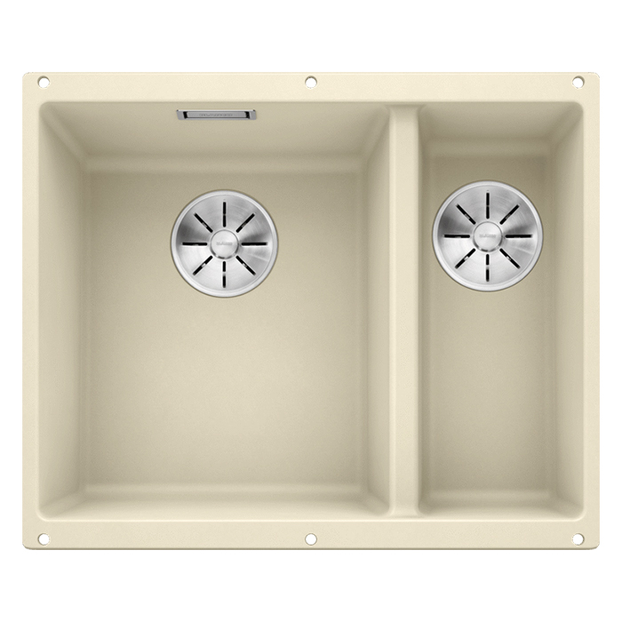 Blanco Subline 340/160-U Silgranit LH Bowl Undermount Sink - 523553 1