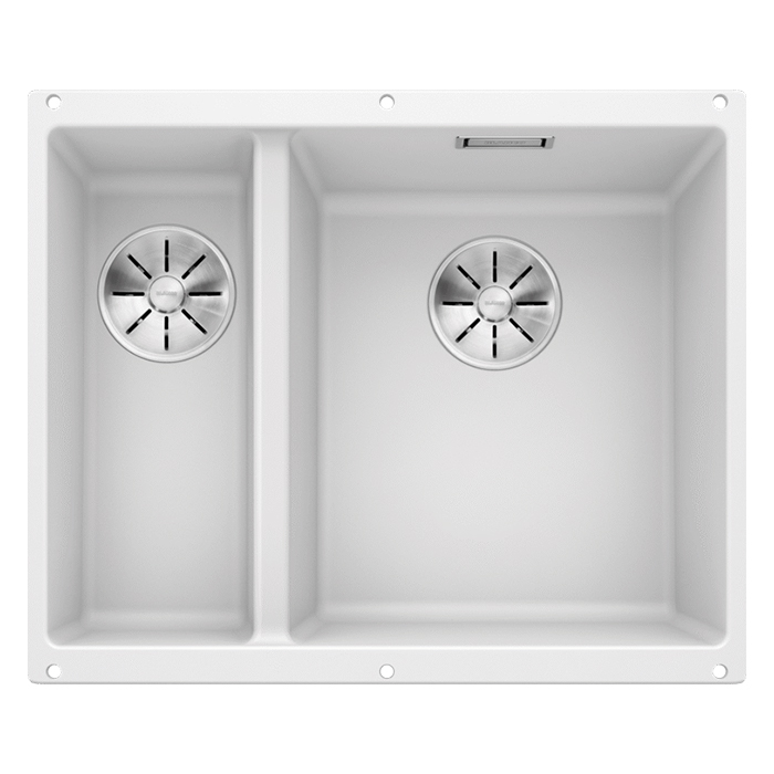 Blanco Subline 340/160-U Silgranit RH Bowl Undermount Sink - 523562 1