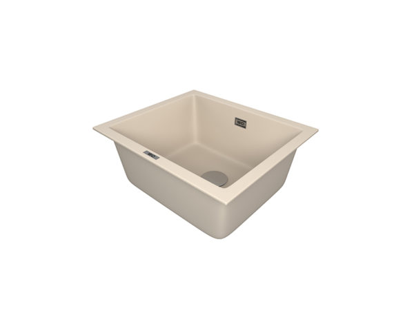 1810 CavaUno 469U Purquartz Undermount Sink 1