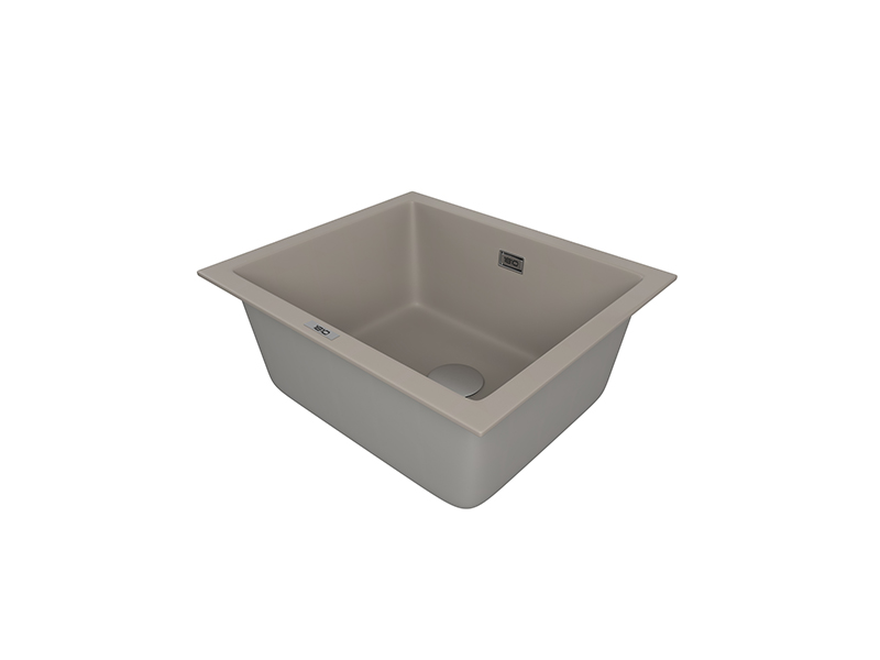 1810 CavaUno 469U Purquartz Undermount Sink 1