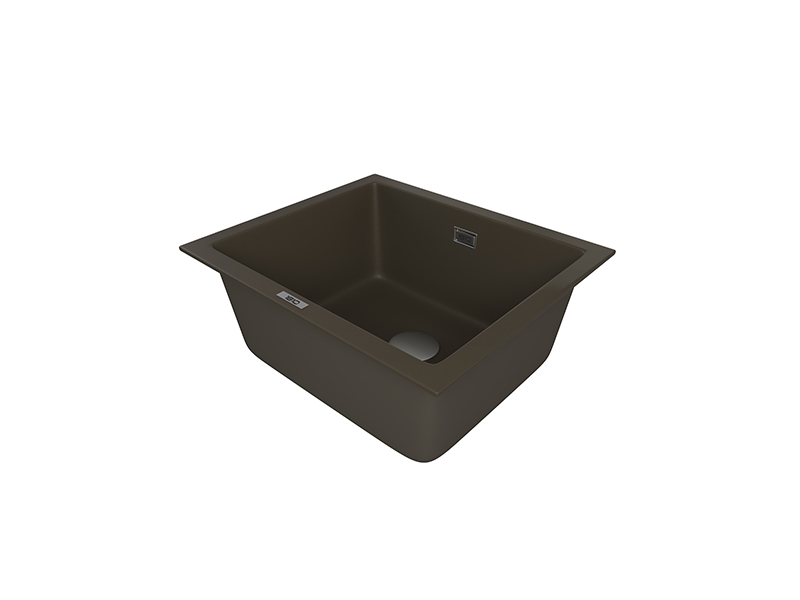 1810 CavaUno 469U Purquartz Undermount Sink 1