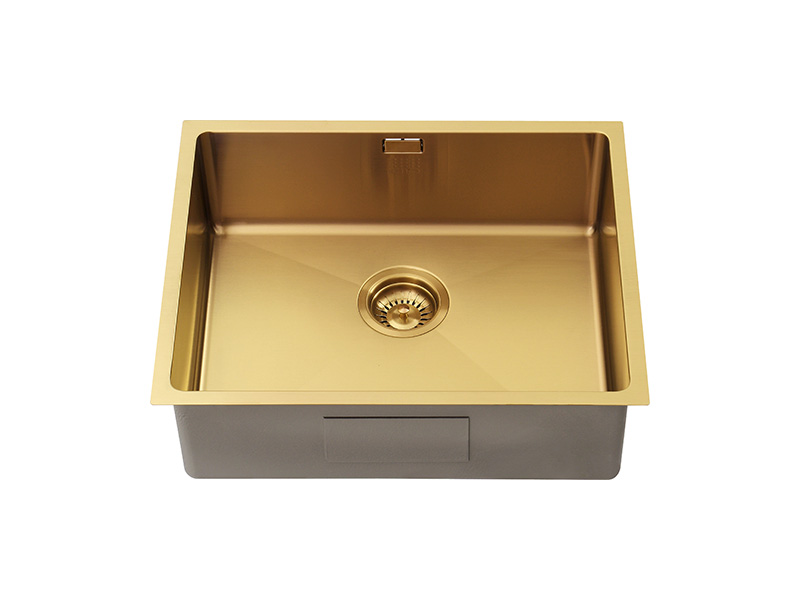 1810 ZenUno15 500U PVD Undermount Sink 1