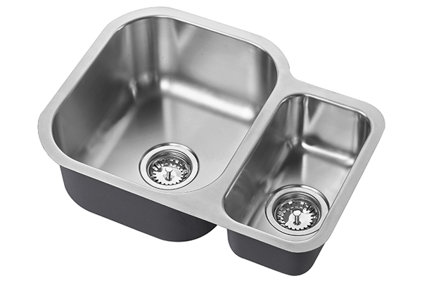 1810 EtroDuo 589/450U Undermount Sink 1