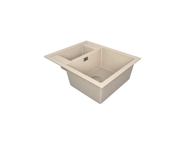 1810 ShardDuo 615 Purquartz Inset Sink 1