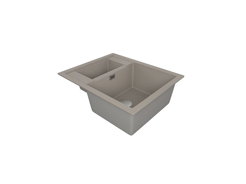 1810 ShardDuo 615 Purquartz Inset Sink 1