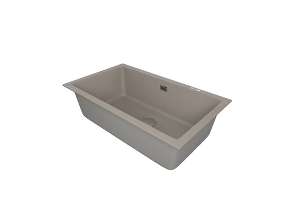 1810 CavaUno 720U Purquartz Undermount Sink 1