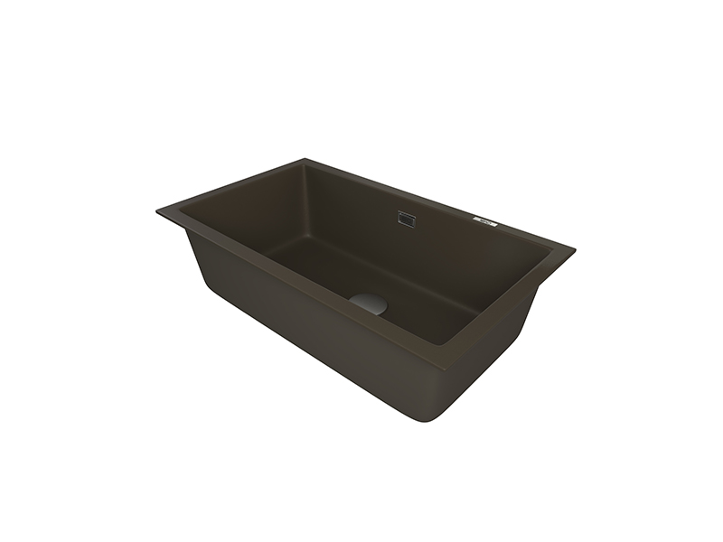 1810 CavaUno 720U Purquartz Undermount Sink 1