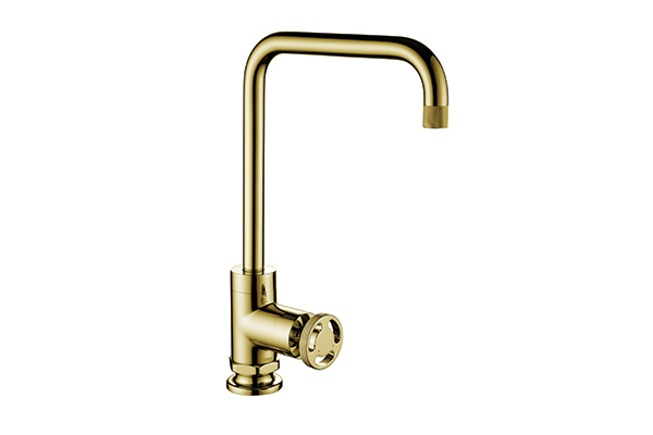 HENRY HOLT COLLECTION SINGLE LEVER GOLD BRASS 1