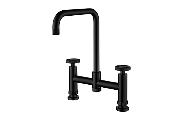 HENRY HOLT COLLECTION BRIDGE MIXER MATTE BLACK 1