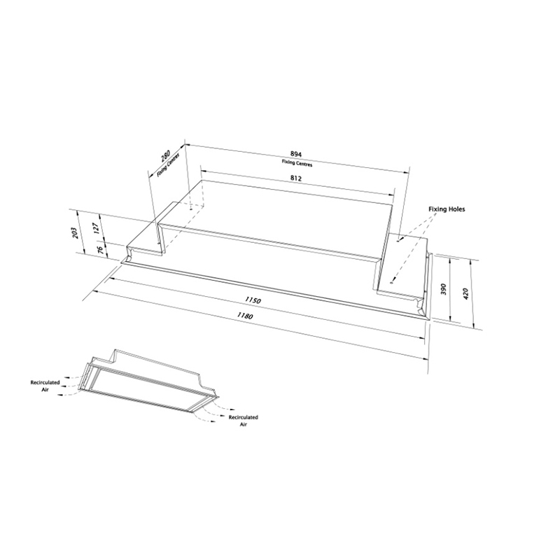 Westin Stratus 360 Ceiling Hood 2