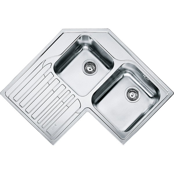 Franke Studio STX 621-E Inset Corner Sink & Drainer 1