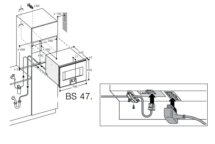 Gaggenau 400 Series BS471 Steam Combi 2