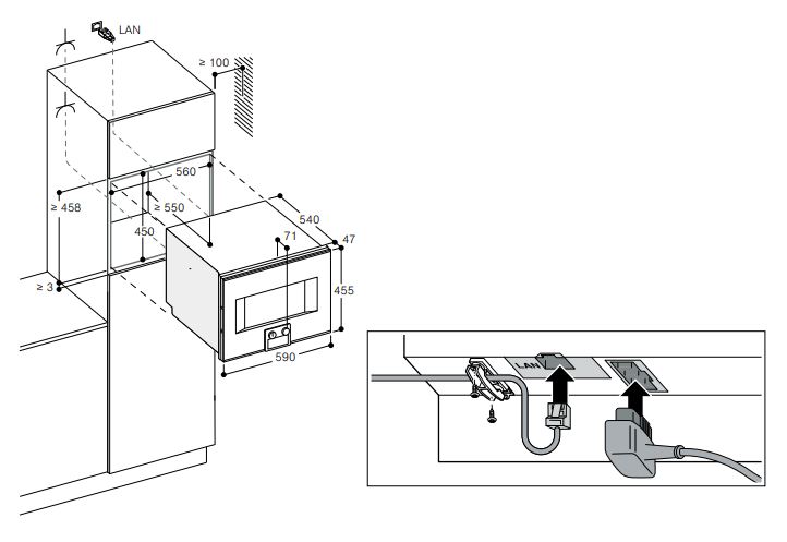 Gaggenau 400 Series BS451 Steam Combi 2