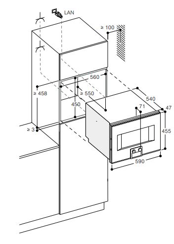 Gaggenau 400 Series BS455 Steam Combi 2