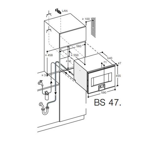 Gaggenau 400 Series BS470112 Steam Combi 2