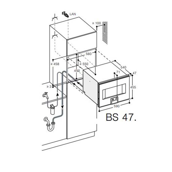 Gaggenau 400 Series BS471102 Steam Combi 2