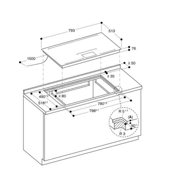 Gaggenau 400 Series CX482101 Induction Hob 2