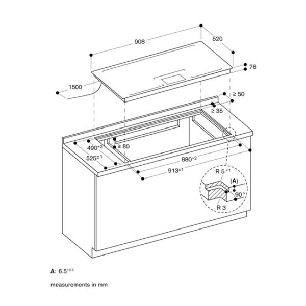 Gaggenau 400 Series CX492101 Induction Hob 2