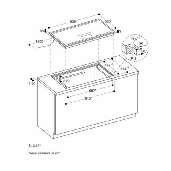 Gaggenau 400 Series CX492111 Induction Hob 4