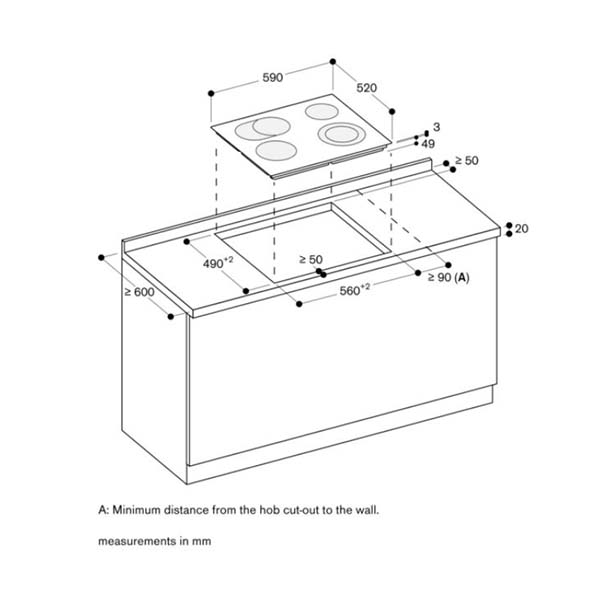 Gaggenau 200 Series CE261114 Ceramic Hob 2