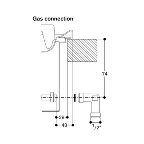 Gaggenau 200 Series VG295150F Gas Hob - LPG 3