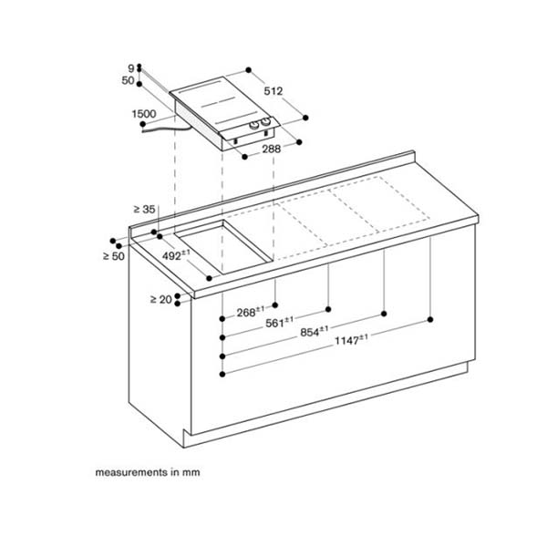 Gaggenau 200 Series VI232121  Domino FlexInduction Hob 2