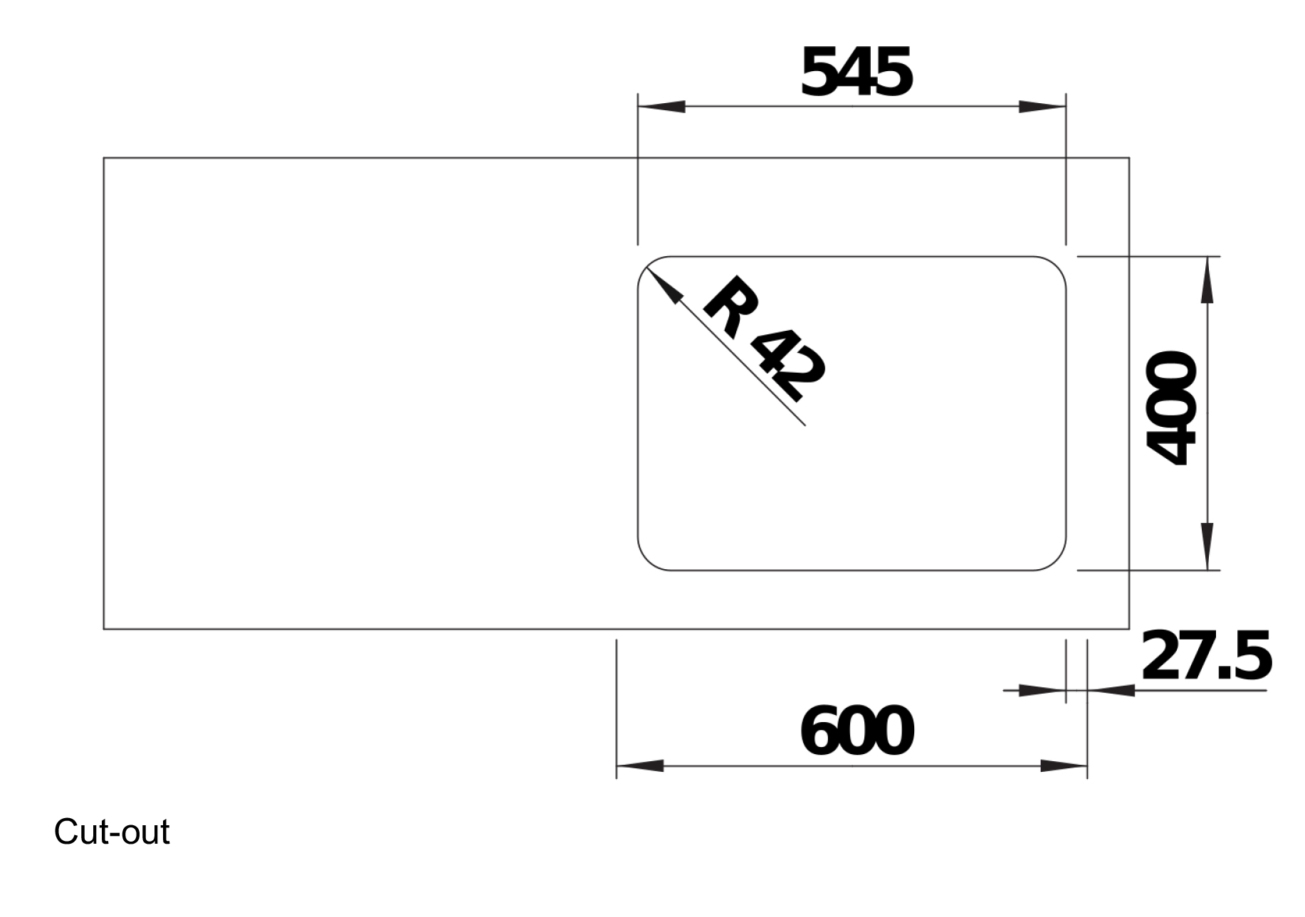 Blanco SOLIS 340/180-U Undermount Sink 3