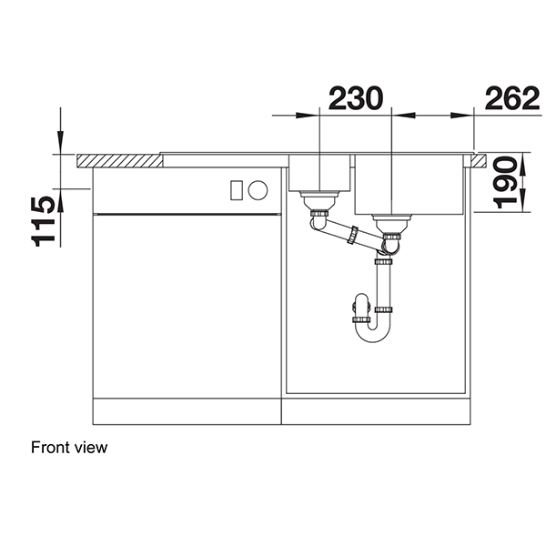 Blanco Classic Neo 6 S Silgranit Inset Sink 2