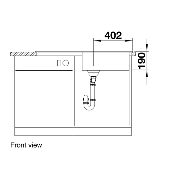 Blanco CLASSIC NEO XL 6 S Silgranit Inset Sink 5