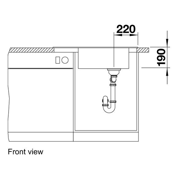 Blanco ELON XL 6 S Silgranit Inset Sink 2