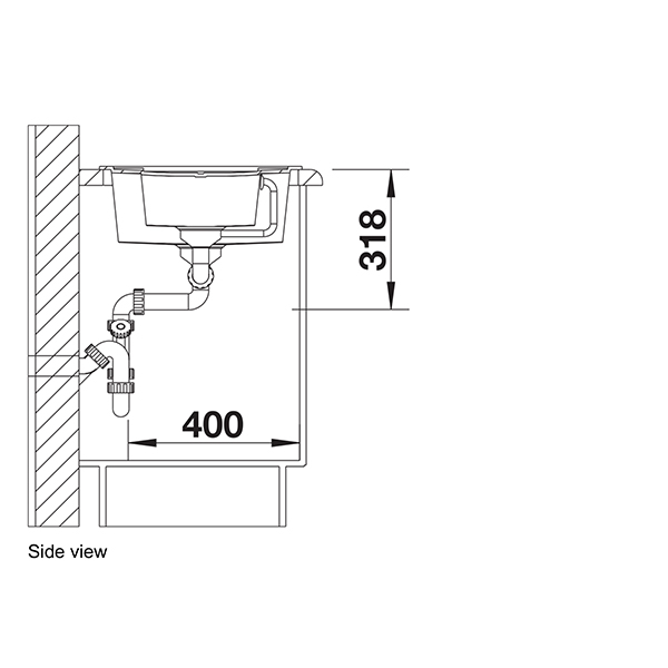 Blanco METRA 6 S Silgranit Inset Sink 5