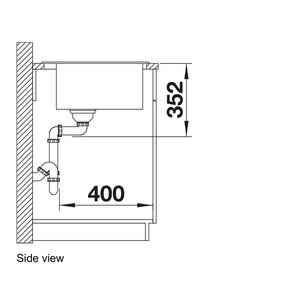 Blanco Naya XL 9 Silgranit Inset Sink 2