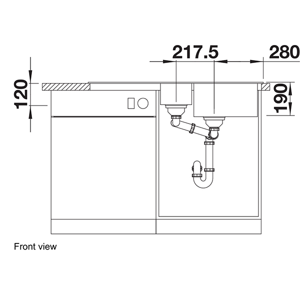 Blanco Sona 6 S Silgranit Inset Sink 3