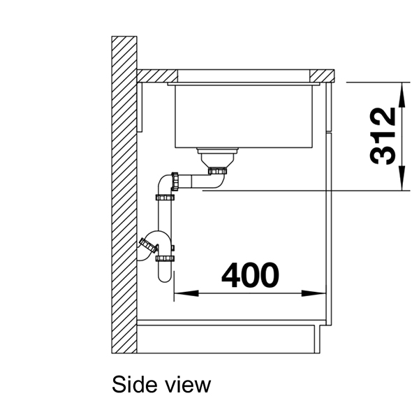 Blanco SUBLINE 700-U Silgranit Undermount Sink 3