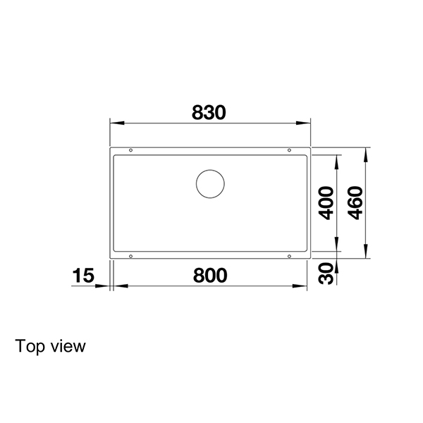 Blanco SUBLINE 800 U Silgranit Undermount Sink 2