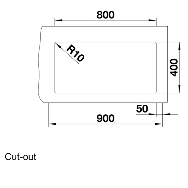 Blanco SUBLINE 800 U Silgranit Undermount Sink 4